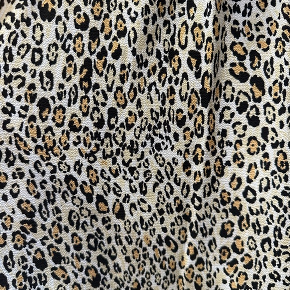 Gabby Skye Animal Print Sleeveless Babydoll Dress - Picture 9 of 9